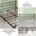thumbnail image 4 of Cama doble Cama base  Matrimonial Base con Cabecero y Pie de Cama 198*141*80cm, 4 of 7