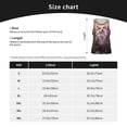 thumbnail image 4 of Fotbe Dog in Lavender Flowers Pattern Men's Quick Dry Workout Tank Top Gym Muscle Tee Fitness Bodybuilding Sleeveless T Shirt Breathable Workout Shirt-4X-Large, 4 of 9
