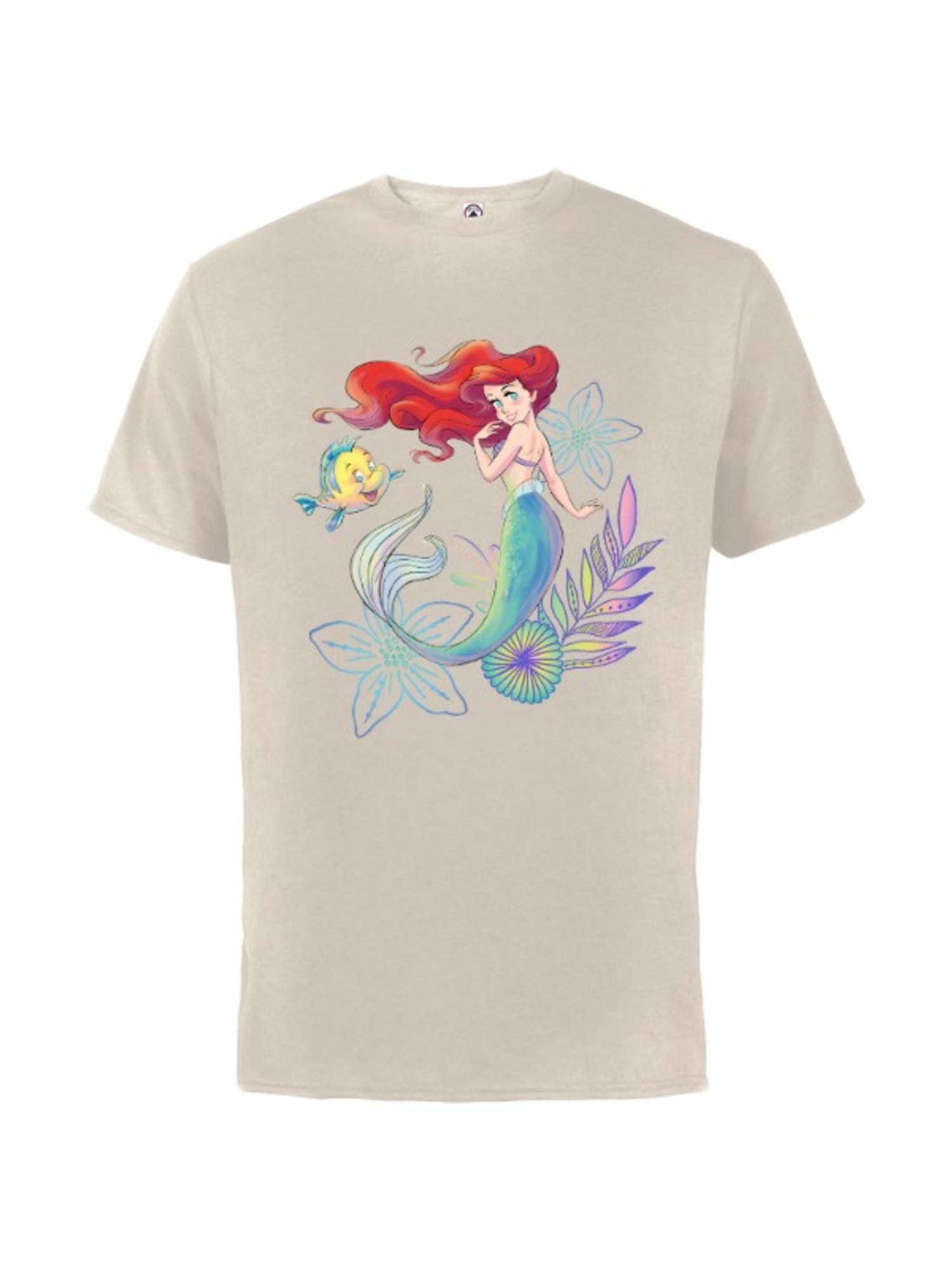 Little Mermaid Ariel and Flounder Sea 