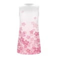 thumbnail image 5 of Puntoco Camiseta sin mangas estampada con cuello cuadrado para mujer Camiseta holgada, 5 of 5