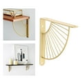 thumbnail image 4 of Soporte de estante de ángulo triangul de montaje en ped nórdico Soporte de ado 20cm Zulema Soportes de estante de montaje en pared, 4 of 8
