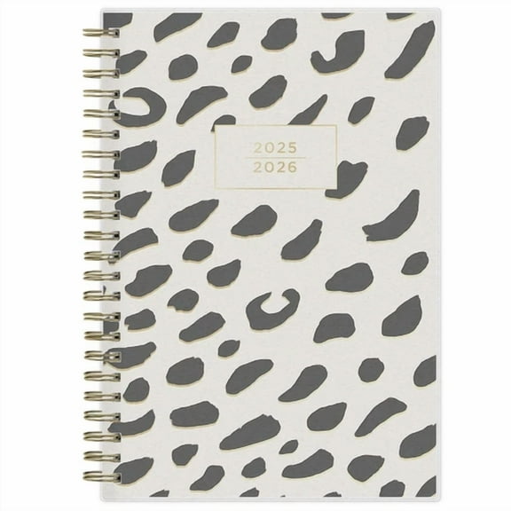 2025-2026 Blue Sky Leopard 5" X 8" Academic Year Weekly & Monthly Planner