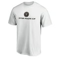 thumbnail image 2 of Men's White Inter Miami CF Logo T-Shirt, 2 of 3