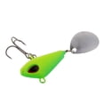 thumbnail image 2 of Señuelo Spinbait Soledad Cuchara de pesca señuelo Metal Artificial Lentejuela Mar Verde, 2 of 6