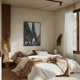 thumbnail image 5 of Paris Text 1 Framed Art Modern Wall Decor, 5 of 15