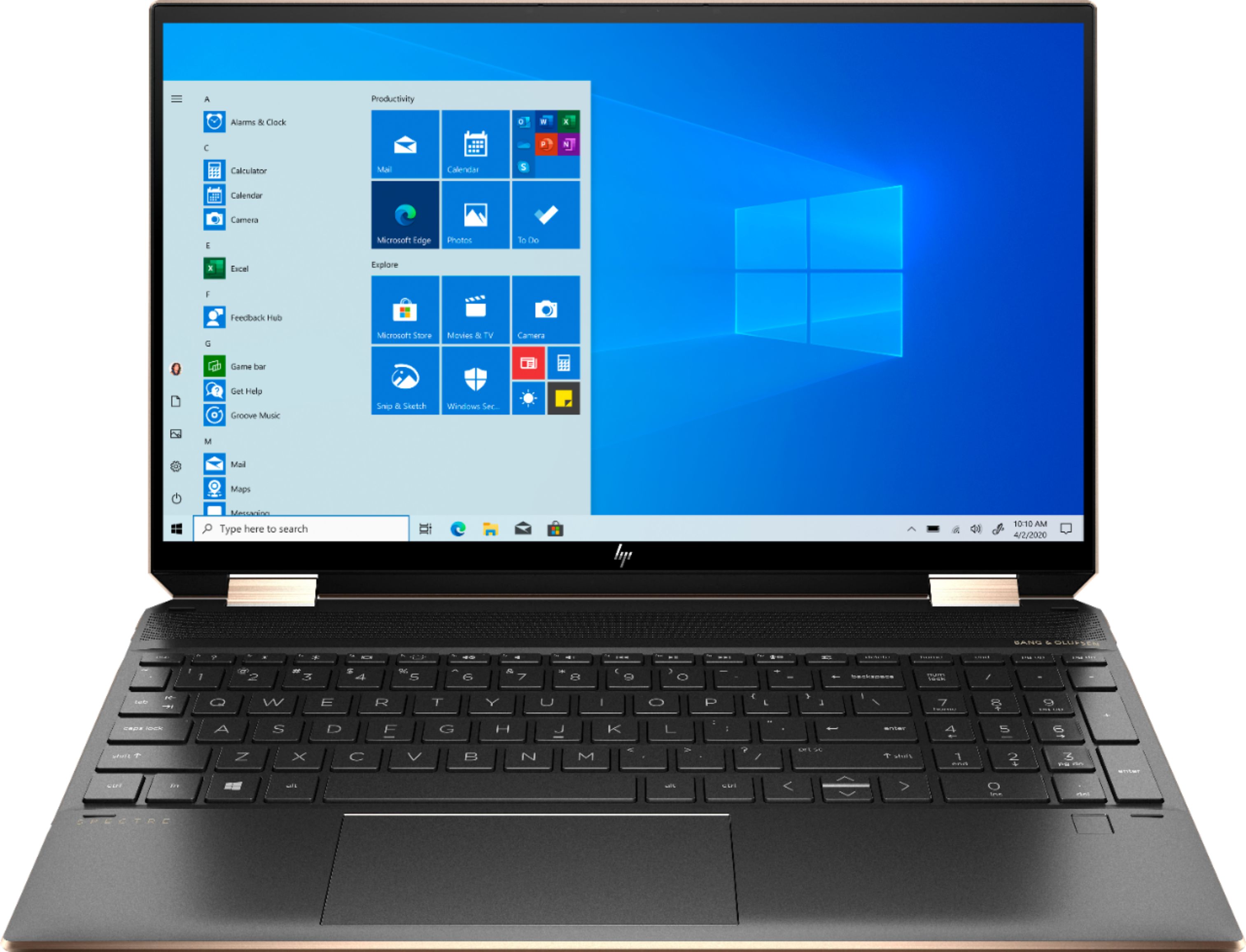 HP Spectre x360 15 Premium 2 in 1 Laptop 15.6” 4K UHD IPS