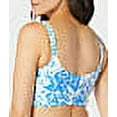 thumbnail image 4 of Coco Reef BLUE CRUSH Bungalow Floral Elevate Bikini Swim Top, US 38C, UK 38C, 4 of 5