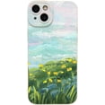 thumbnail image 7 of Beautiful Oil Painting Flowers Soft Phone Case Compatible with iPhone Case for Women Girls (Orchid,iPhone 15 Plus), 7 of 7