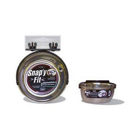 Midwest MW41 Snap'y Fit Water and Feed Bowl - 1 Qt.