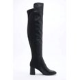 thumbnail image 3 of Women's Square Toe Block Heel Over The Knee Boots, 3 of 6