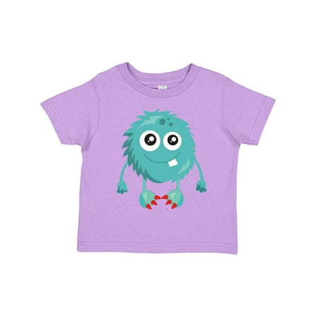 

Inktastic Furry Monster Blue Monster Cute Monster Silly Gift Toddler Boy or Toddler Girl T-Shirt