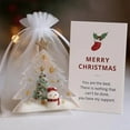thumbnail image 4 of Christmas Decorations Event & Party Merry Christmas Cards Christmas Inspirational Cards With Tree Snowman Table Decor Cute Snowman Pocket Hug Xmas Little Pocket Hug Appreciation Present For Family, 4 of 9