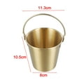 thumbnail image 4 of Brand New Small Bucket Stainless Steel Biscuit Packing Bucket Chip Cup Snack Bucket Ice Bucket Party Candy Storage, 4 of 12
