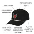 thumbnail image 2 of Sombrero Bioworld Stranger Things Hellfire Club Demon Head Negro, 2 of 6