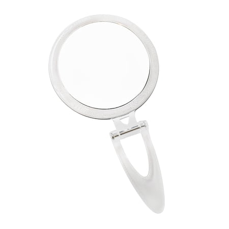 Rucci M800 10x and 1x Magnification Acrylic Round Foldable Stand Mirror (Pack of 2)
