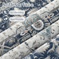 thumbnail image 4 of Alfombra Tortania 274x366 cm Vintage Boho Índigo Lavable, 4 of 9