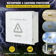 thumbnail image 3 of 6 String PV Combiner Box - 125A Circuit Breaker, Lightning Arrestor, Solar Connector, 15A Rated Fuse, 3 of 12