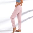 thumbnail image 6 of Beeswan Pants for Women Stretchactive Lightweight Breathable Quick Dry Casual Pants Comfy Fit Athletic Sports Pants Pink XL, 6 of 6