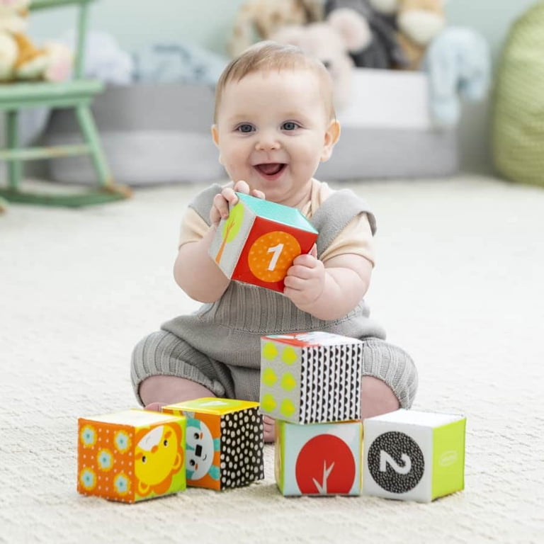 Infantino Colors & Numbers Bath Blocks, 6-Piece Set photo 3
