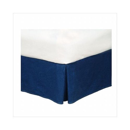 Karin Maki Blue Denim Bedskirt King
