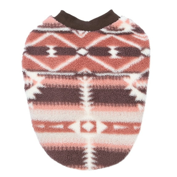 Xmarks Fleece Dog Sweaters, Winter Warm Puppy Sweaters, Small Dog Clothes Girl Dog Sweater, Tiny Dog Outfits for Teacup Chihuahua Yorkie Brown L