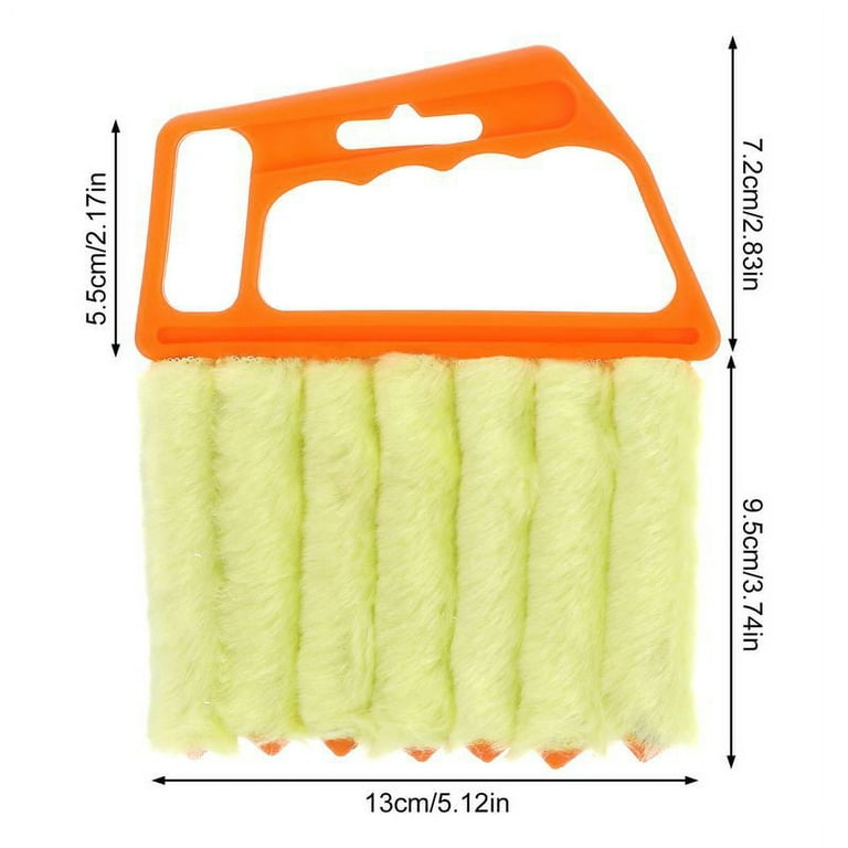 Blind Cleaner Duster Microfibre Brush Handle 3 Pronged Washable Home·