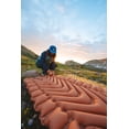 thumbnail image 4 of Klymit Insulated Static V Lite ECO-Friendly Sleeping Pad, Ultralight 4-Season Inflatable Air Mattress for Backpacking & Camping, Orange, 4 of 7