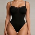 thumbnail image 5 of QSAWXQZ Women's Shapewear Bodysuit Cowl Neck Long Sleeve Tummy Control Body Shaper L, 5 of 9