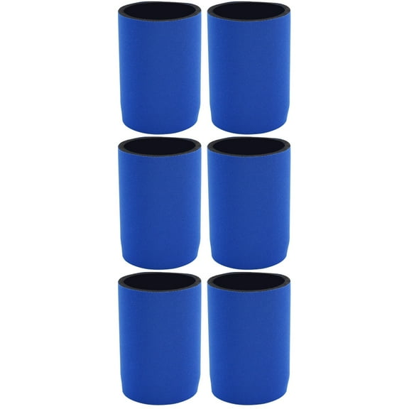 6 Pcs Beer Bottle Cooler Soda Can Holder Insulation Anti-scald