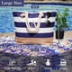 thumbnail image 3 of Bolsa de Playa YOOLIFE Monograma Inicial Personalizada de Algodón, 3 of 7