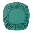 thumbnail image 4 of Housses de Siège de Chaise de Bureau Élastiques Housse Extensible Vert Foncé, 4 of 8