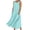 Sky Blue, variant on WIZUTIZ Womens Dresses Casual Flowy Comfy Linen Midi Dress Solid Sun Dress Crew Neck Sleeveless Sun Dresses for Teen Girls with Pockets Plus Size Graduation Dress Beige L