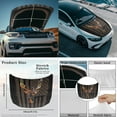 thumbnail image 4 of Yuyamidu 3 PCS Deer Car Hood Covers Protector American Flag Car Front Hood Cover Camo Hunting Auto Exterior Rear View Accessories Removable Side Mirror Covers for Cars Sedans, 4 of 7