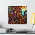 thumbnail image 4 of Sea Battle in Steampunk - Canvas, 4 of 10
