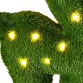 thumbnail image 3 of Universal Statues Pre-lit Reindeer Outdoor Artificial Garden Turf Topiary - 30", 3 of 3