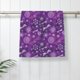 thumbnail image 5 of Fotbe Purple Snowflakes Toalla Premium con Patrón, Toalla de Microfibra de Secado Rápido, Ligera y Altamente Absorbente (27.5x16in), Ideal para Uso Diario, 5 of 6