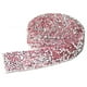 thumbnail image 2 of Yuarrent Pegatinas ostentosas, cadena de diamantes de imitación con purpurina, decoración de cristal de resina, apliques para manualidades, decoración Artesanía Rosa 1 Código 2 cm de ancho Yuarrent HA059789-109, 2 of 6