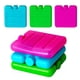 thumbnail image 1 of Paquete De 6 Bloques De Congelador De Colores Aleatorios, Paquete De Ladrillos De Hielo, Mini Caja De Hielo Refrigerada De Plástico Para Viajes, Picnic, Camping Yuarrent OD013771-00, 1 of 6