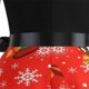 thumbnail image 5 of Moda para mujer Bowknot A Line Flare Vestido vintage Prom Swing Manga larga Impresión Navidad Vestido de fiesta de Navidad Fridja  nbo2414, 5 of 7