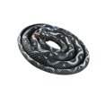 thumbnail image 1 of 120cm Realistic Fake Simulation Rubber Snake Toys Garden Props Simulation Snake Black White, 1 of 8