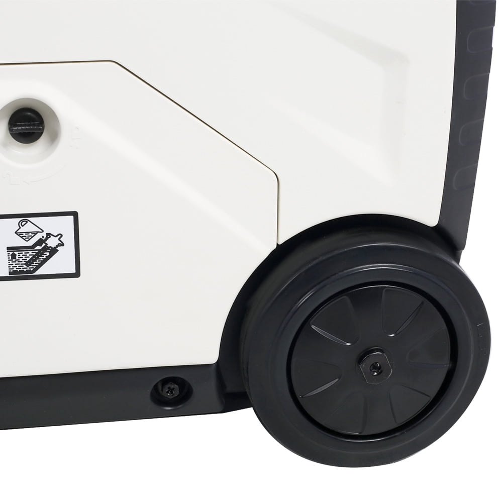 Ultra Silent Inverter Generator 4500W Portable Generator Electric Start with Wheel Foldable Handle 212cc 4 Stroke