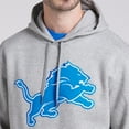 thumbnail image 7 of Men's Fanatics  Heather Gray Detroit Lions Legacy Fleece Pullover Hoodie, 7 of 7