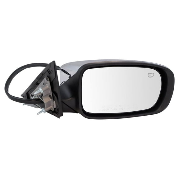 TRQ Mirror Power Heated Memory Chrome Passenger Side Right RH for Chrysler 300 MRA06850 Fits select: 2012,2014-2015 CHRYSLER 300C