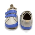 thumbnail image 6 of Old Soles Toddlers Star Markert Walker Sneakers, Gris \ Neon Blue,18 EU (2 US) M US, 6 of 7