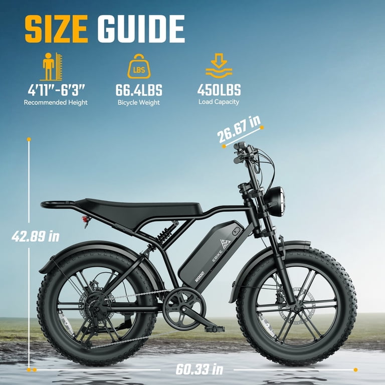 electric bicycles walmart Spark 20x4.0" Moped-Style E-Bike The 20in Hyper Ultra 40 Electric Bike for Adults with a step Electric Bikes for Adults and