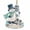 M, variant on Clearance! Coastal Santa Sailboat Acrylic Christmas Ornament, Hanging Christmas Decorations Outdoor Indoor, Nautical Ocean Wave Xmas Keepsake Gift for Christmas Tree & Wreath Home Holiday Decor