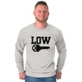 thumbnail image 5 of Low Key Nerd Sarcastic Pun Funny Geek Long Sleeve TShirt Men Women Brisco Brands S, 5 of 6