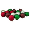thumbnail image 4 of Northlight 32ct Shatterproof Christmas Ball Ornament Set 3.25" - Red/Green, 4 of 4
