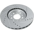 thumbnail image 7 of Detroit Axle - Front Brake Rotors for 18-21 Chevy Equinox GMC Terrain, 17-19 Buick LaCrosse 16-18 Envision 18-20 Regal Sportback TourX, Drilled and Slotted Brake Rotors : 12.64" Rotor, 7 of 7
