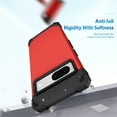 thumbnail image 5 of JTCASES for Google Pixel 8 Case, Drop Resistant Corners, Wireless Charging, Heavy Duty Shockproof Hybrid Hard PC Bumper, Camera Protection, Skin-feel Anti-scratch Tough Cover,  Red, 5 of 7